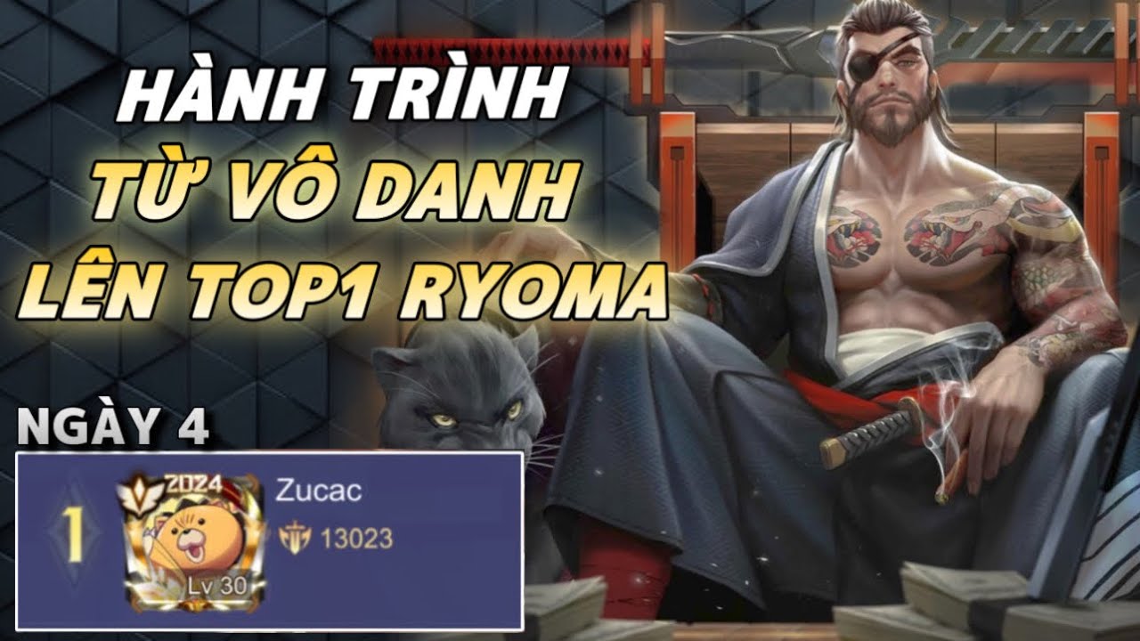 Lấy TOP.1 Ryoma Trong 10 Ngày: Cái Gì Thế Này? Bẻ Buff 2 Lần Trong 1 Đêm Đỉnh Cao Quá Đẳng Cấp | P4