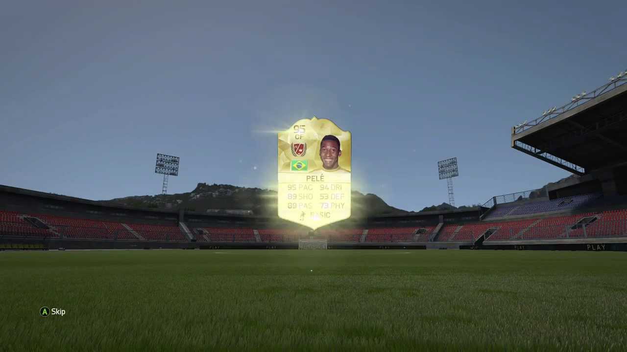 OMG PELE IN A PACK! FIFA 16