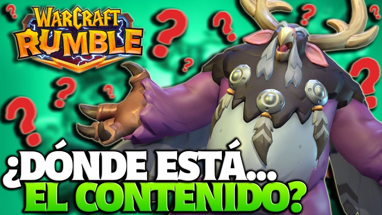 ¿TEMPORADA SIN CONTENIDO? EXPLICACIÓN | MEJOR RUTA DE LA FERIA | WARCRAFT RUMBLE