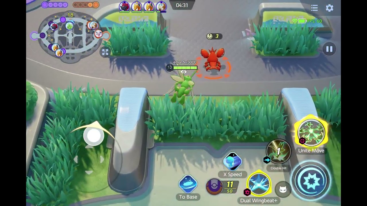 Playing pokemon unite (part 2)
