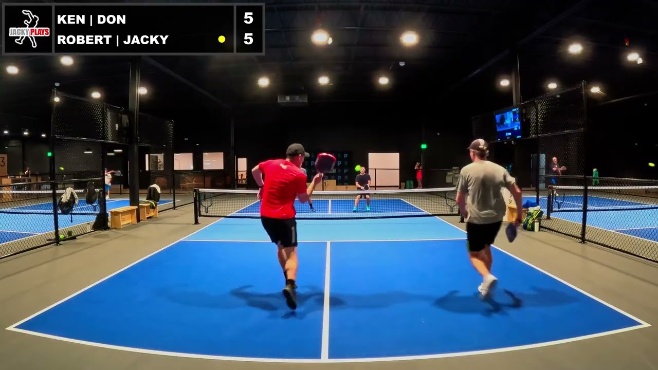 4.5+ Pickleball | PICKLR Danvers | S3G1 Jacky/Robert vs Ken/Don - 10/26/2025