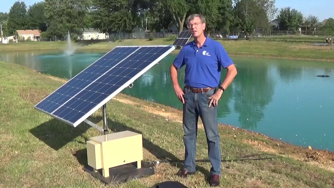 Solar Aeration System explained by John Redd, President of Outdoor Water Solutions