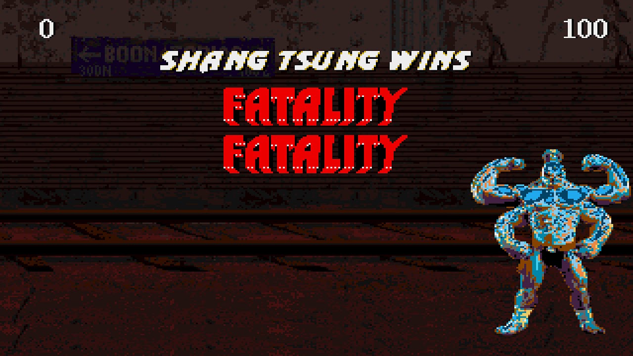 [TAS] (GEN) Ultimate Mortal Kombat Trilogy - Dramatic Battle - MK1 Shang Tsung and Goro