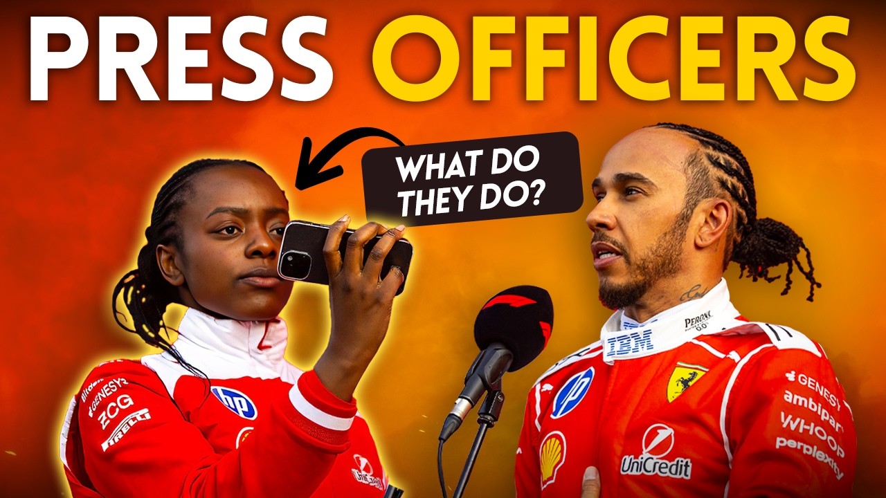 What do F1 PRESS OFFICERS actually do?
