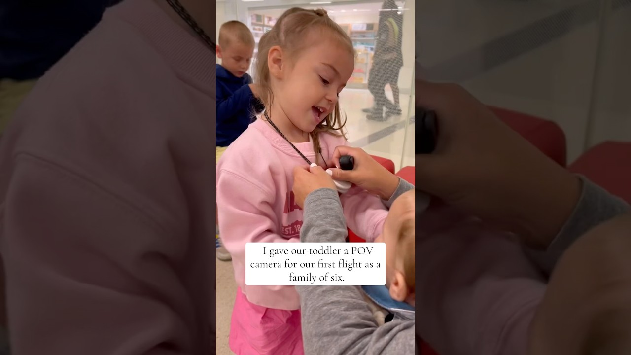 First Flight ✈️ Toddler POV