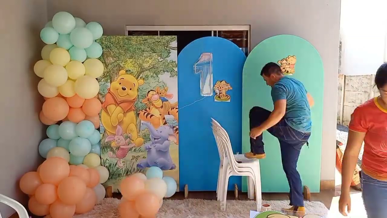 Decoração tema Ursinho Pooh