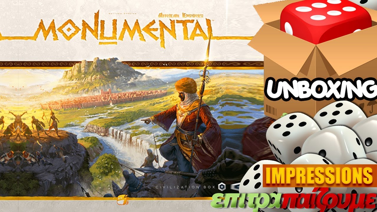 Monumental African Empires - Unboxing & Impressions by Epitrapaizoume.gr