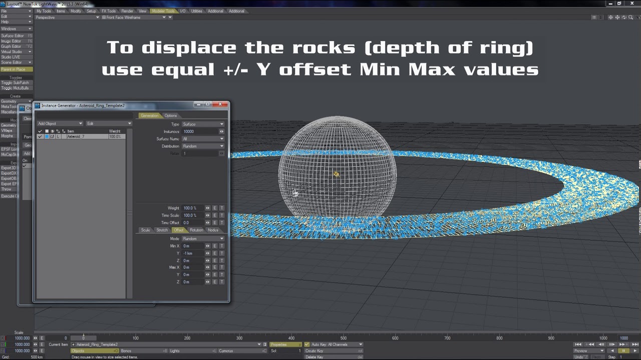 Lightwave Asteroid Ring Tutorial (Quick 'n' Easy)