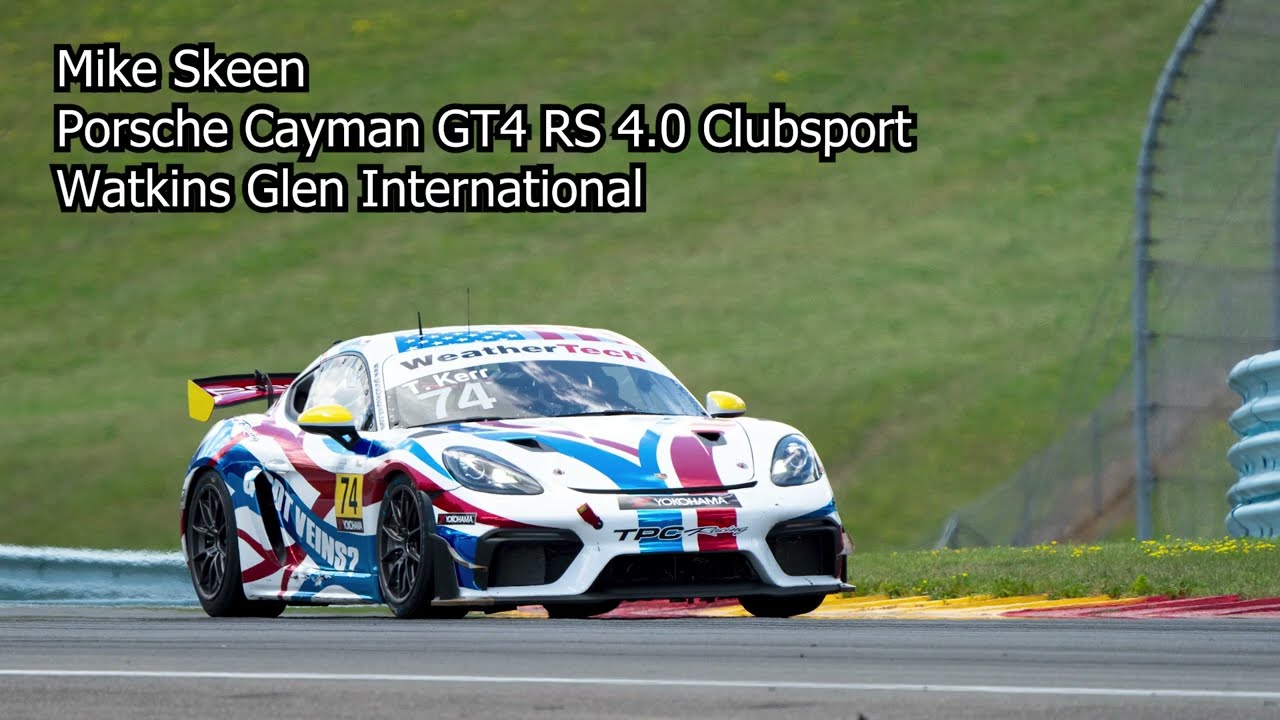 Mike Skeen: Cayman GT4 RS 4.0 at Watkins Glen