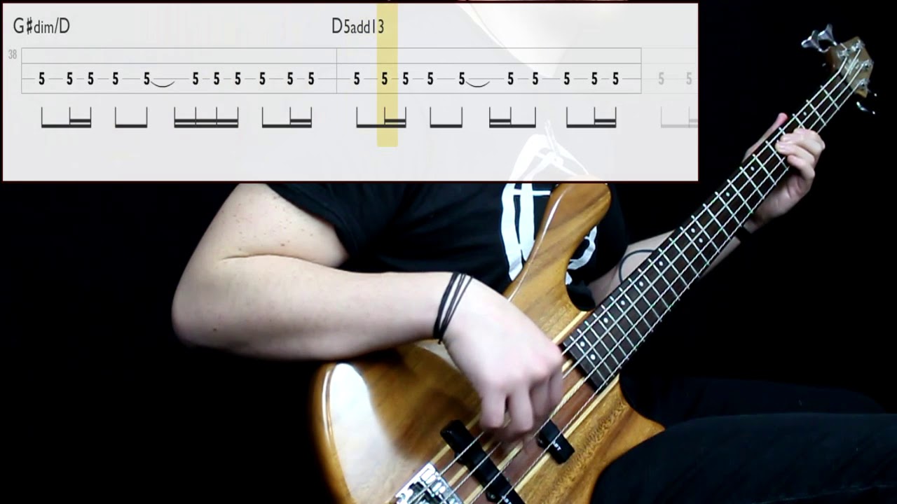 Pearl Jam - Oceans (Bass Cover) (Play Along Tabs In Video)