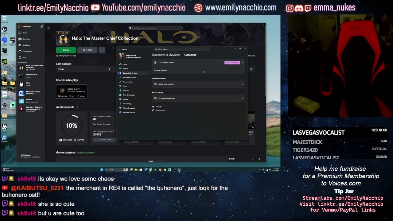 Playing Halo on LEGENDARY! Come hang with me in the chat.