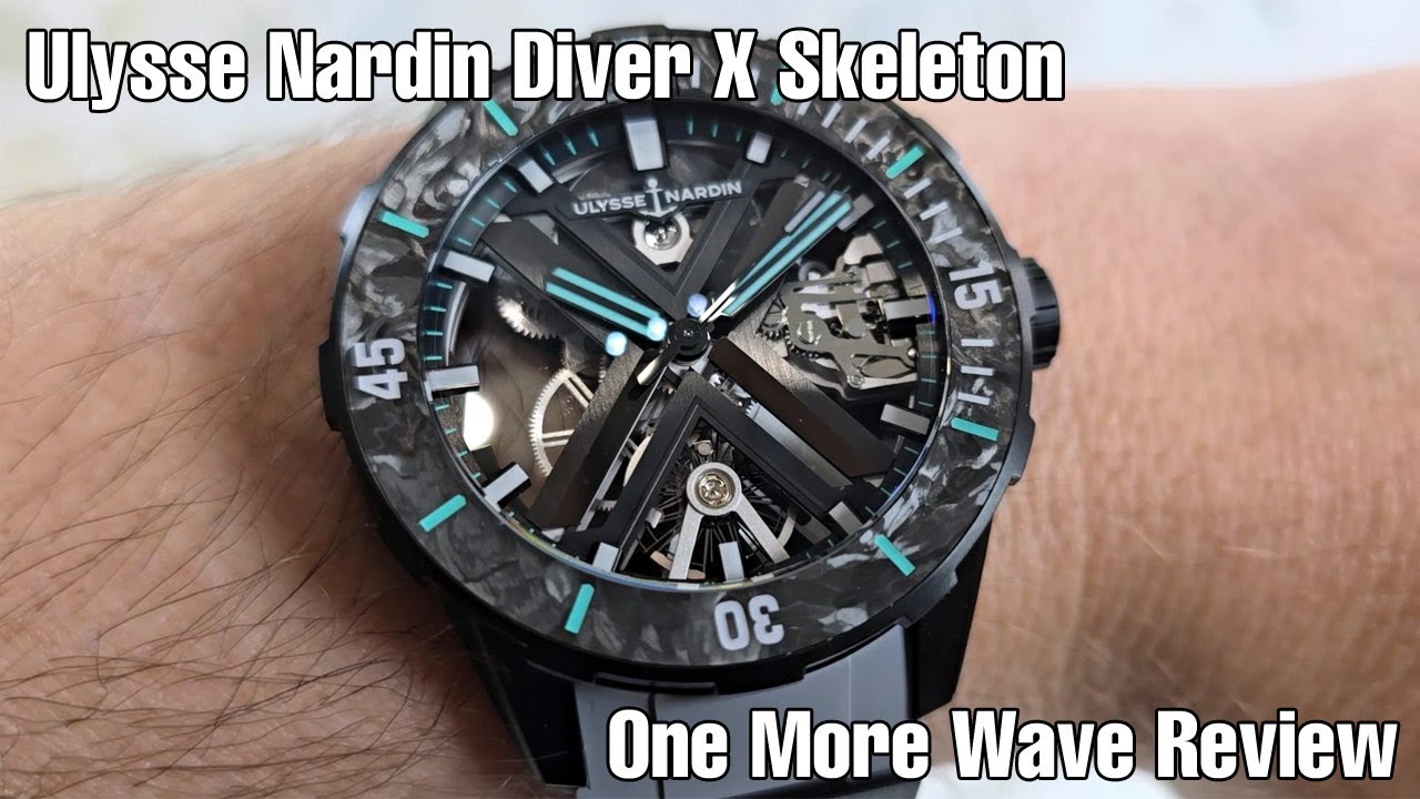 Обзор часов Ulysse Nardin Diver X Skeleton One More Wave