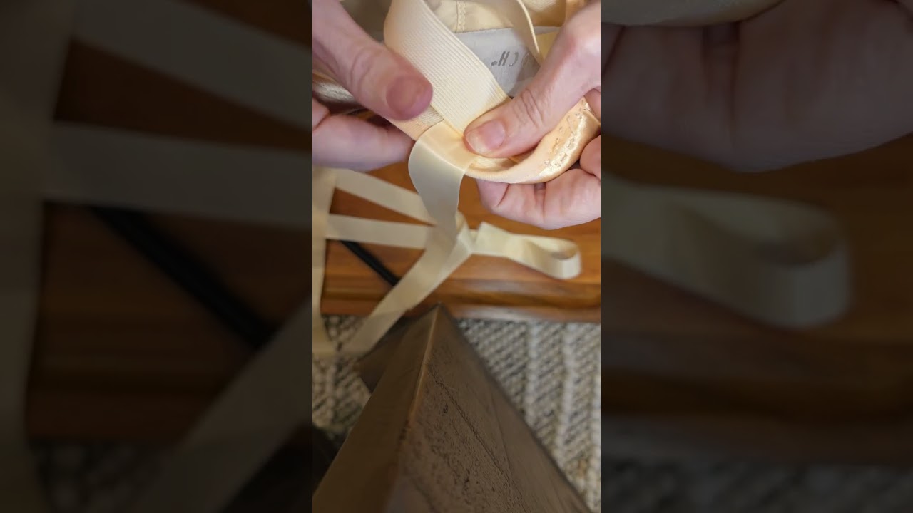 Dance mom breaks down how to customize Pointe Shoes. Part 2