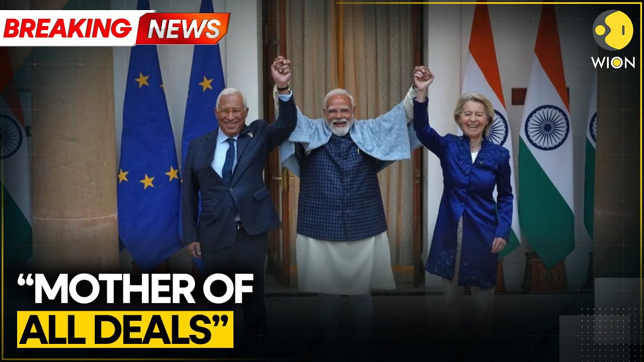 India, EU Unveil ‘Mother Of All Deals’ In Major Strategic Push | WION