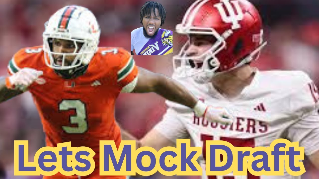 Mock Draft with a Vikings Fan