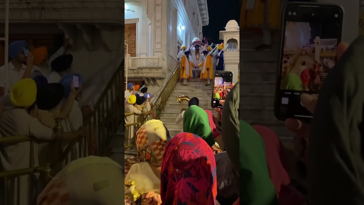 Golden temple Palki sahib darshan 🙏🏻😍
