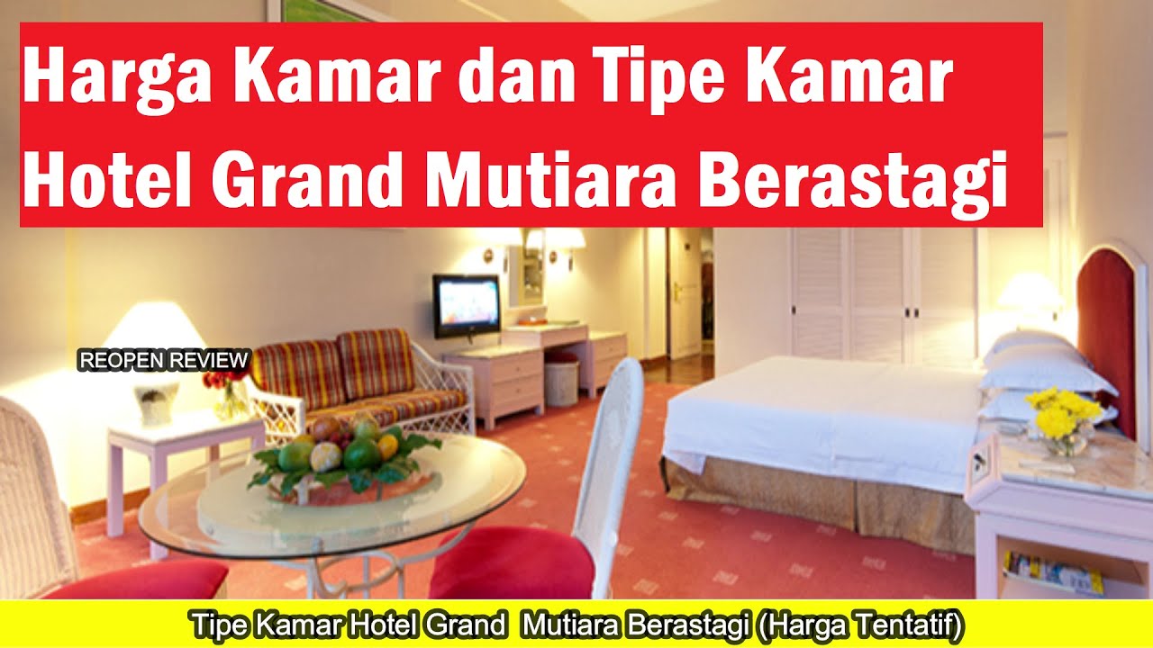 Tipe Tipe Kamar Hotel Grand Mutiara Berastagi