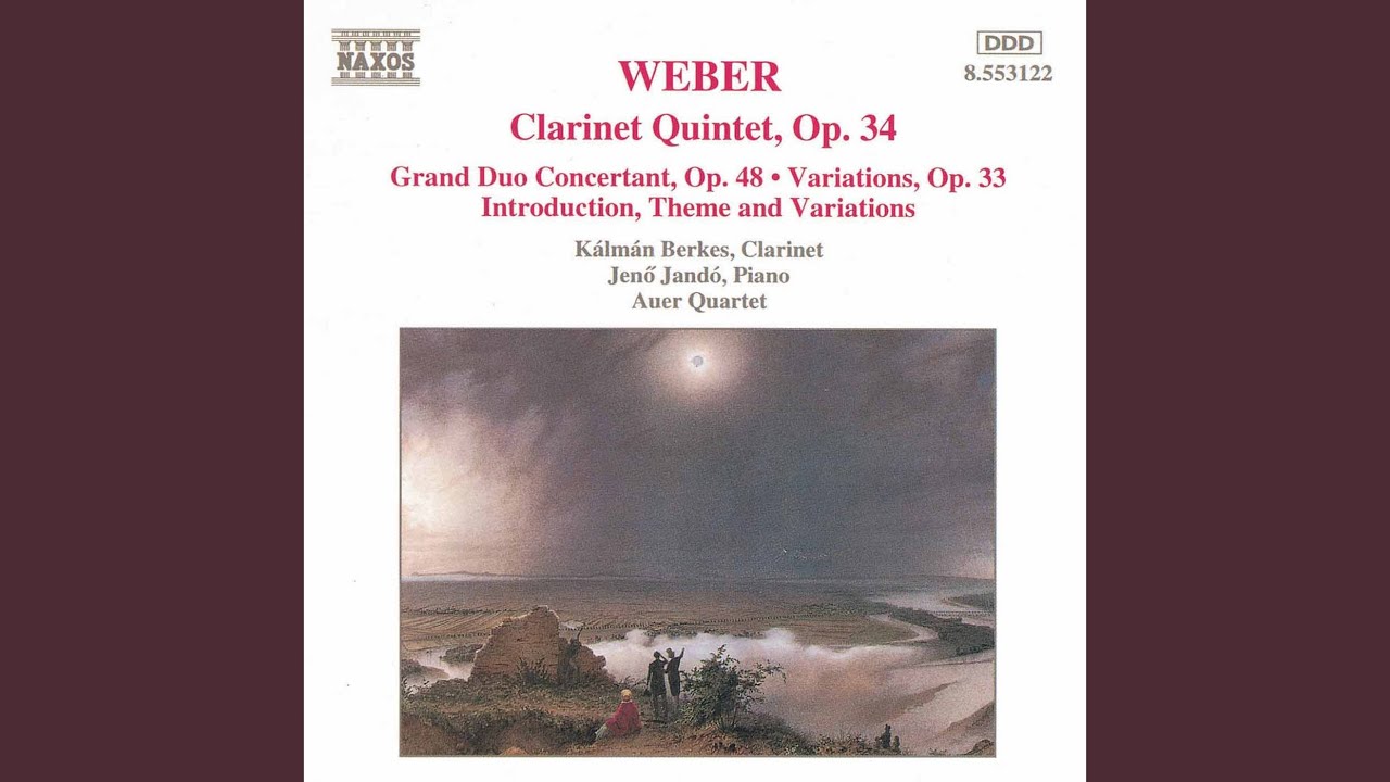 Variations on a theme from Silvana, Op. 33, J. 128: Seven Variations on a Theme from Silvana...
