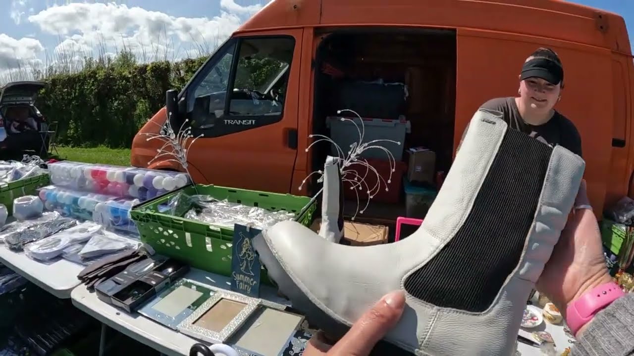 Great Car Boot In Sunny Cornwall With A Little Bit Of Drama
