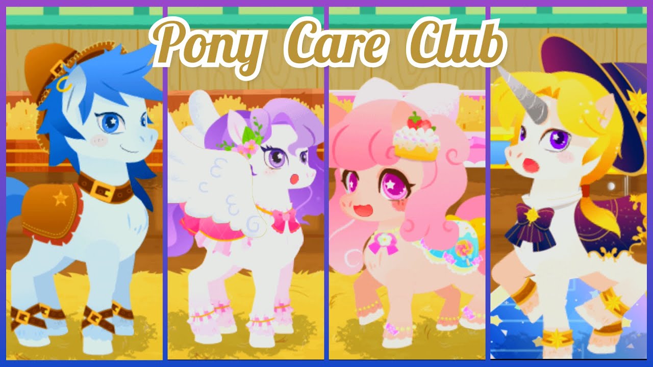 BabyBus - Pony Care Club | Decorate The Ponies And Win The Competition With Them | BabyBus Game