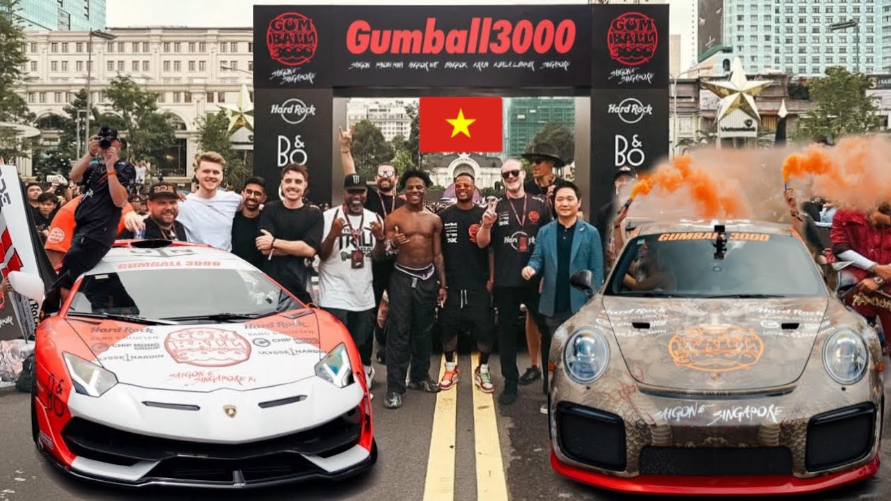 GUMBALL 3000 VIỆT NAM 🇻🇳 🇻🇳 @Gumball3000