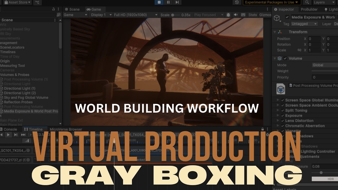 Gray Box World Building Workflow For Virtual Production