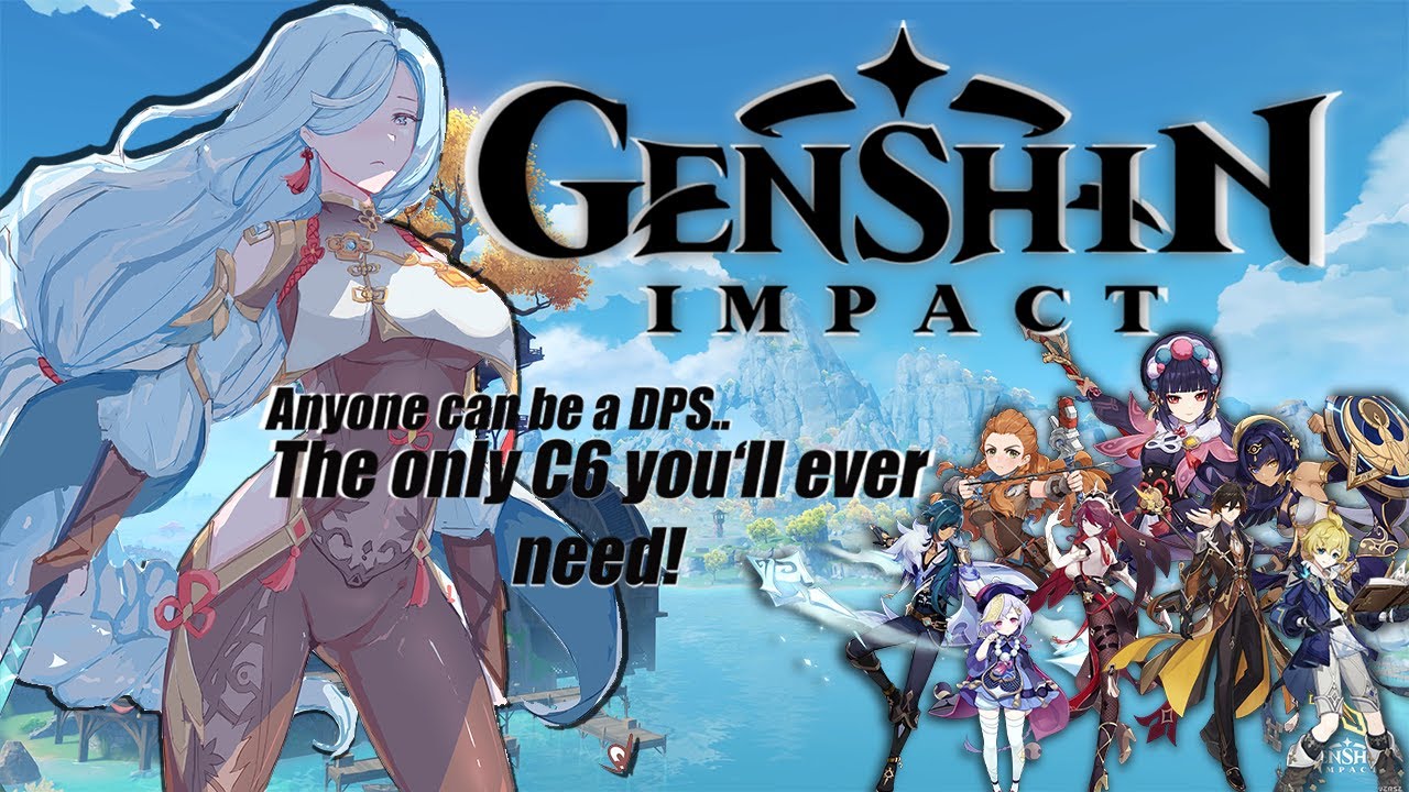 Genshin: Impact | C6 Shenhe transforms ANYONE into a Cryo-DPS | Showcase