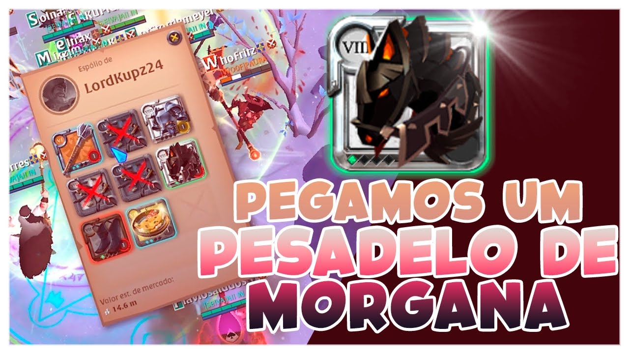 PEGAMOS UM PESADELO DE MORGANA - 150M ROAMING - 7.3 CHAMA-SOMBRAS GIVEAWAY - ALBION ONLINE