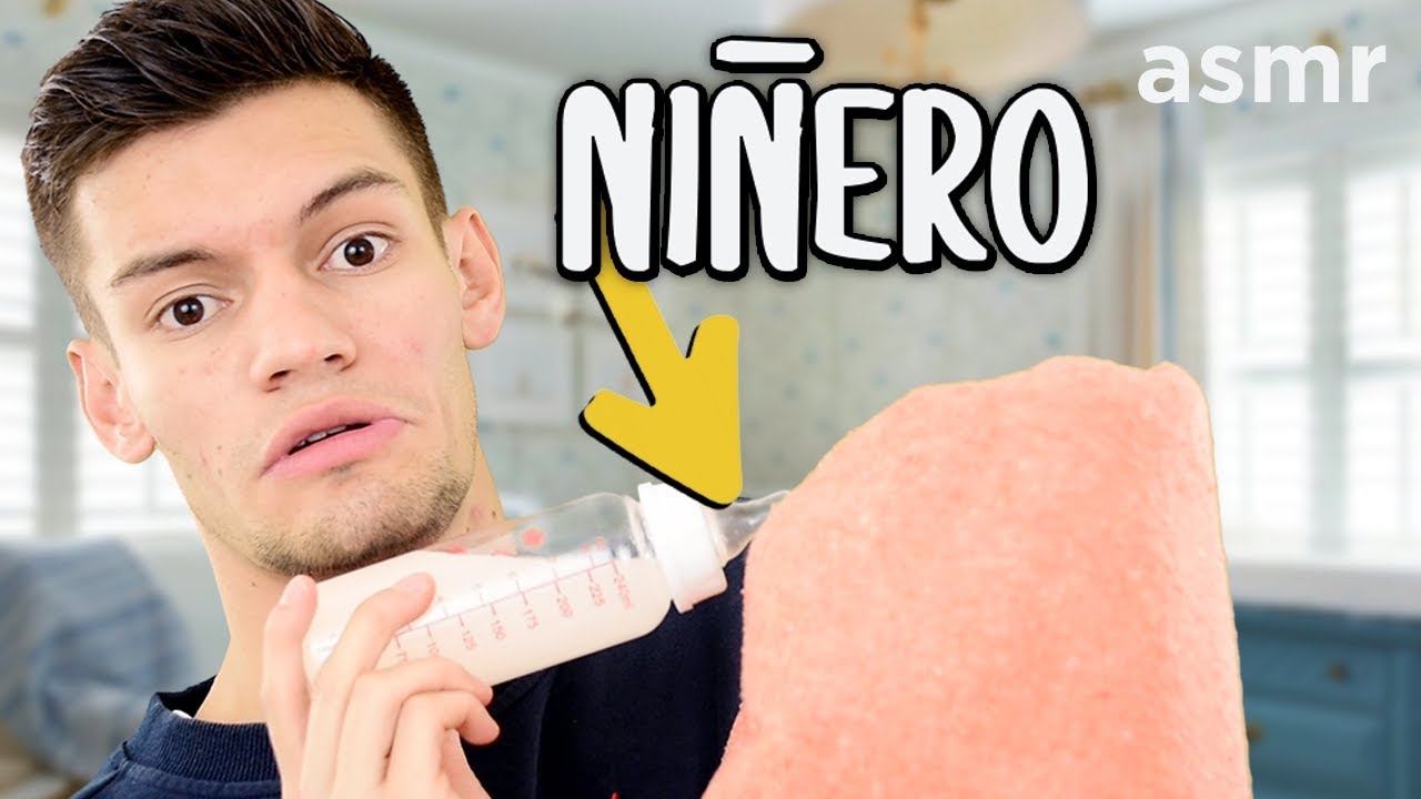 ASMR - SOY TU NIÑERO | Inaudible, Tarareo, Agua y otros sonidos - ASMR Español - Mol