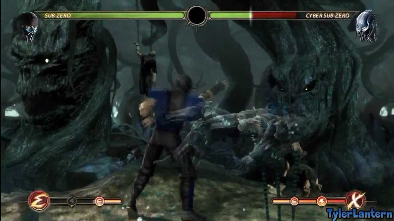 MK9 - Sub Zero Combo Compilation - Mortal Kombat 9 (2011)