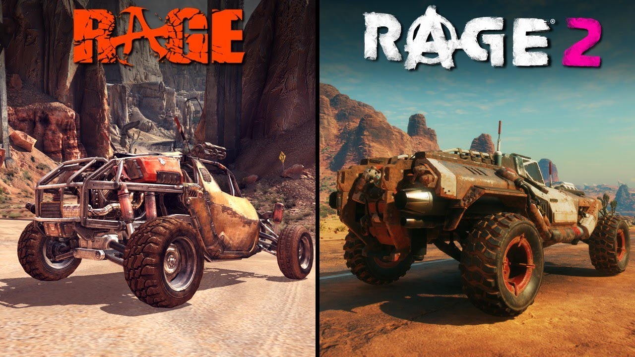 RAGE 2 против RAGE 1 | Прямое сравнение