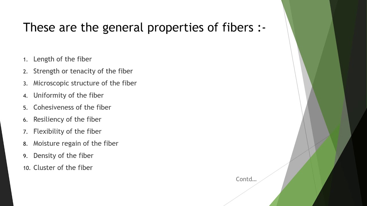 Introduction to Textiles TD123 Unit 1 General properties of fibers by Mrs.Hemlata Dabi HOD T.D.