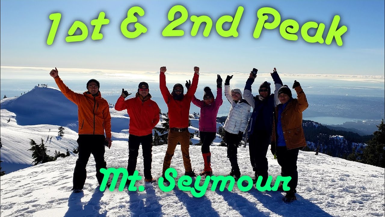 First Peak /Second Peak Winter Trail Hike @ Mt. Seymour, North Vancouver, British Columbia Canada