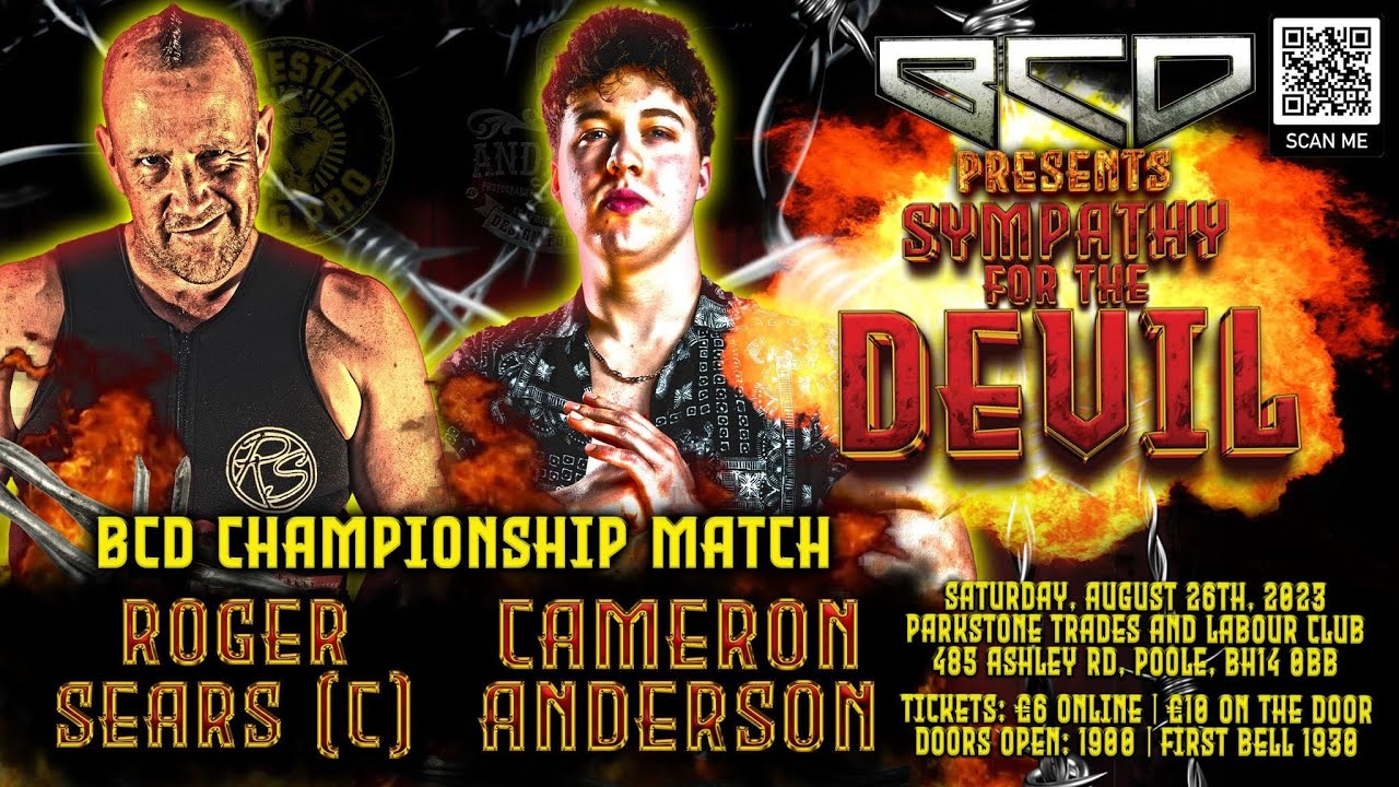 Roger Sears (C) vs Cameron Anderson (BCD Championship Match)