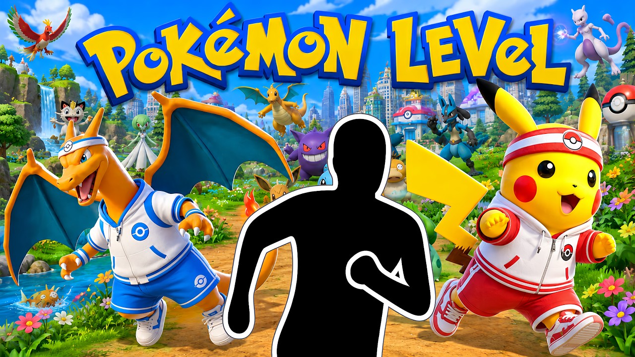 Immersive Interactive Warm Up丨 Pok&eacute;mon World Edition | Easy Daily Routine | Full Body #1