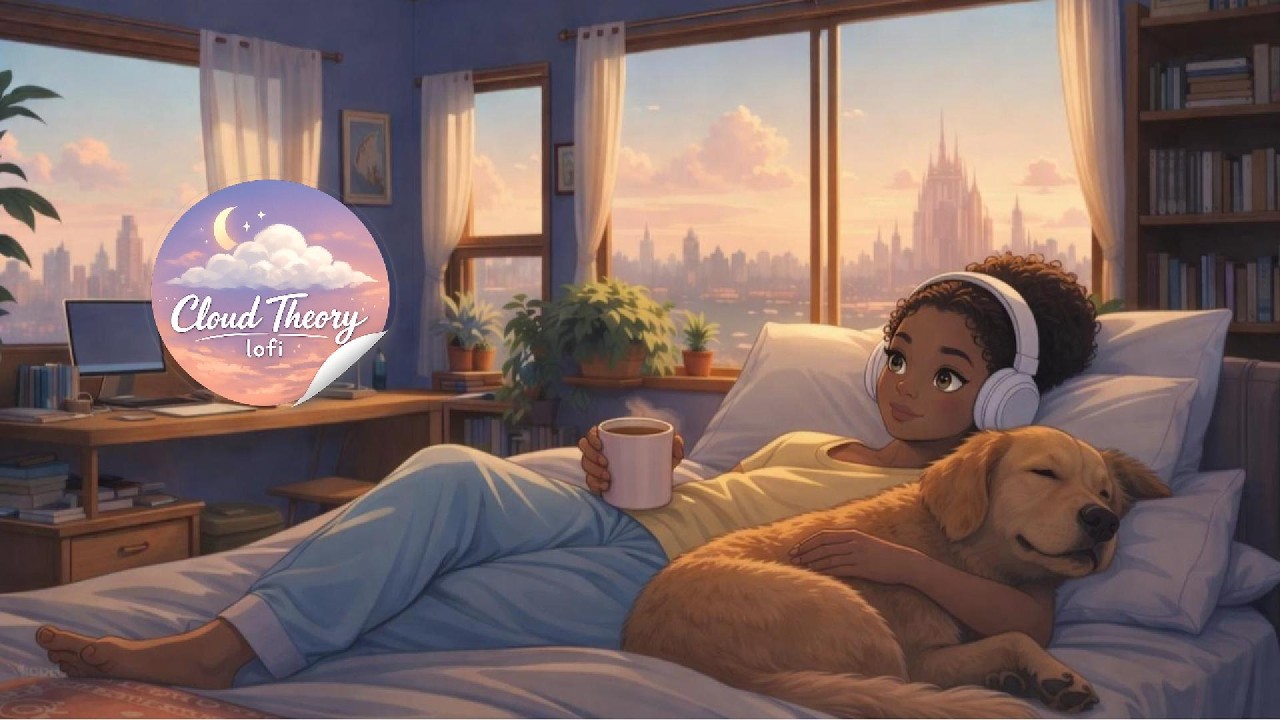 Sunset Lofi 🌇 | Cozy Beats to Relax With Your Dog