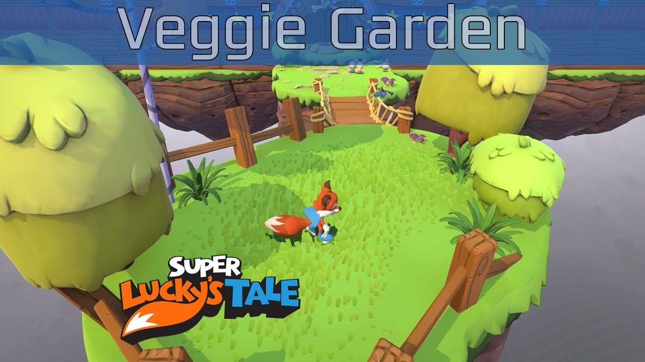 Super Lucky's Tale - Veggie Village Walkthrough [HD 1080P/60FPS]