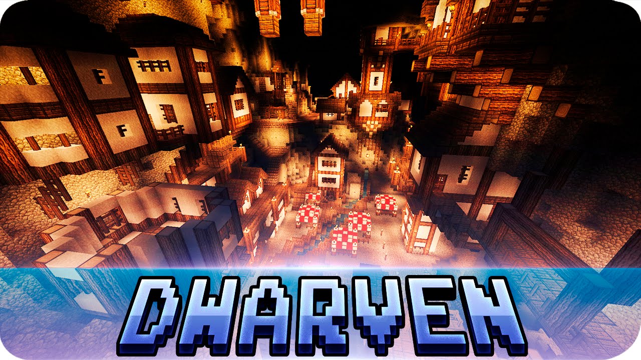 Minecraft - Underground Dwarven City Map - JerenVids