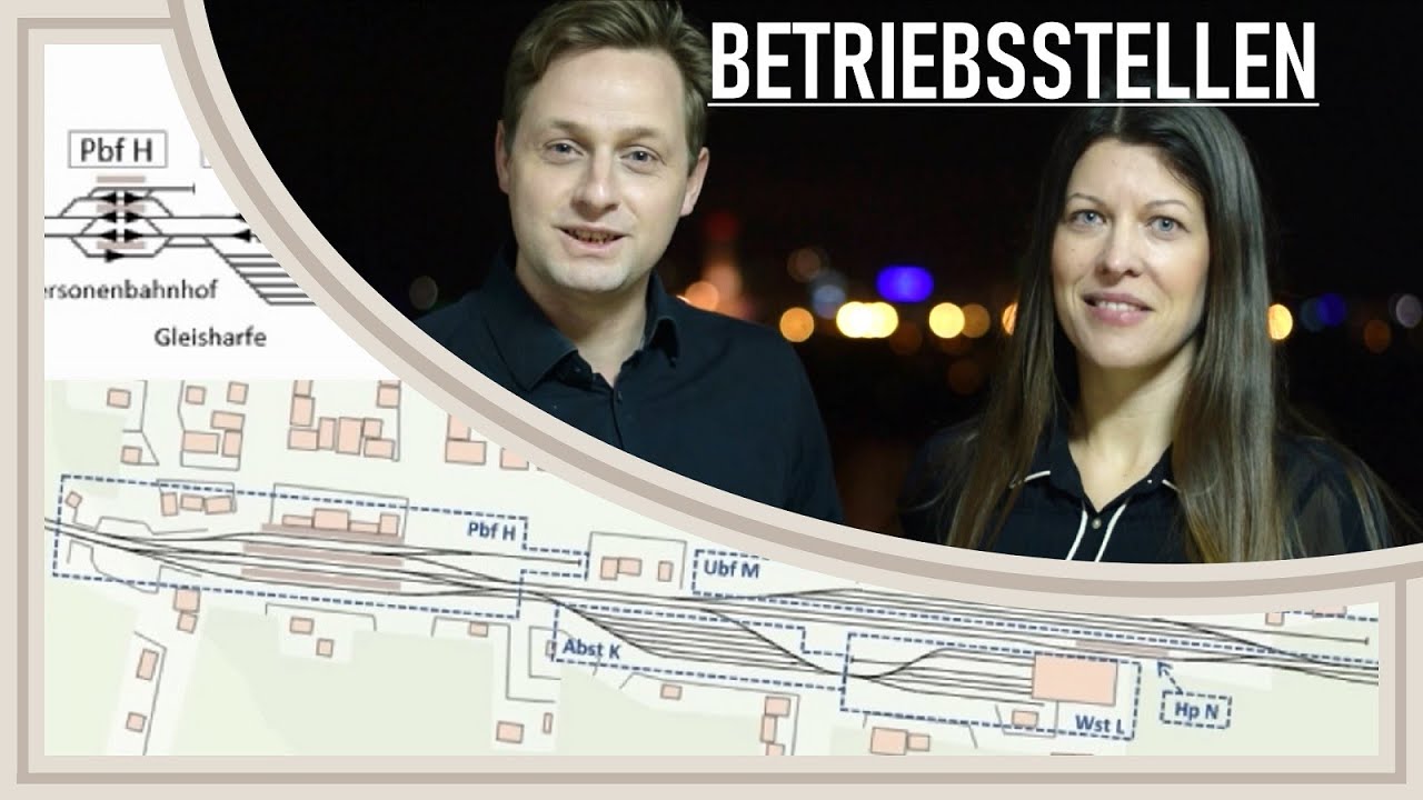 Betriebsstellen, Bahntechnik und Bahnbetrieb