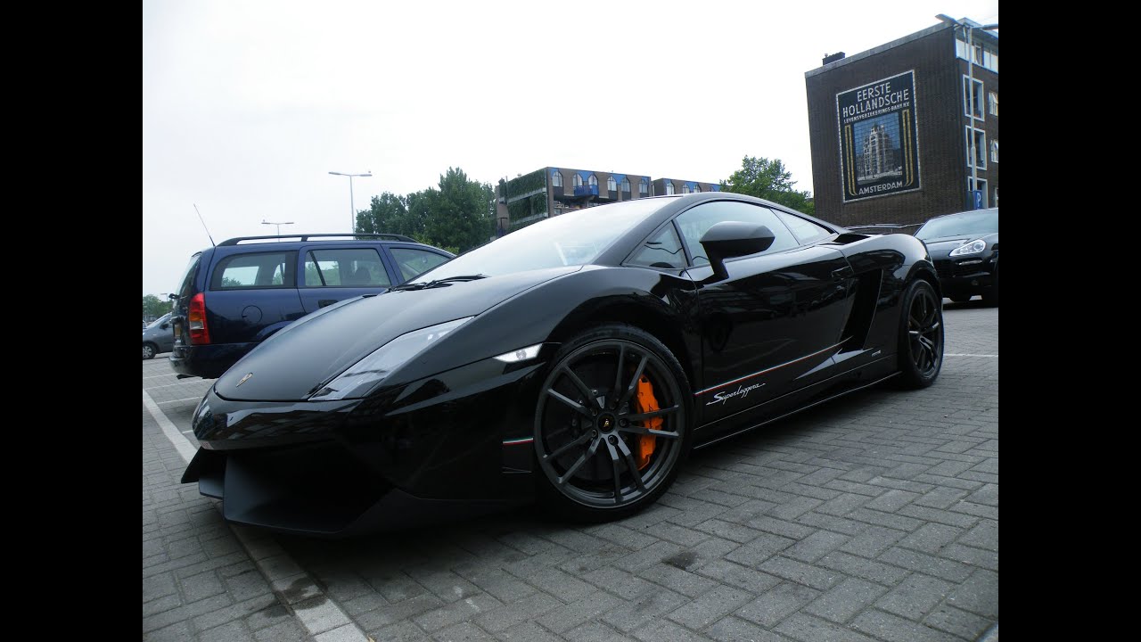 Lamborghini Gallardo LP570-4 Superleggera w/ Akrapovic exhausts - Start-Up, REVS & Acceleration!