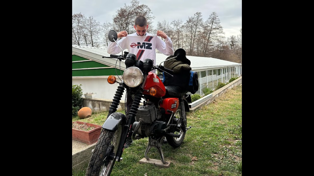 2 дни и 500 км с 40 годишен мотор! MZ ETZ 150