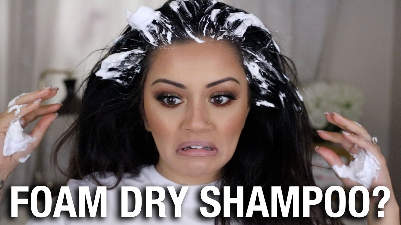 WEIRD FOAM DRY SHAMPOO?