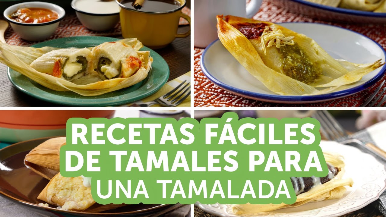 Recetas fáciles de tamales para una tamalada | kiwilimón