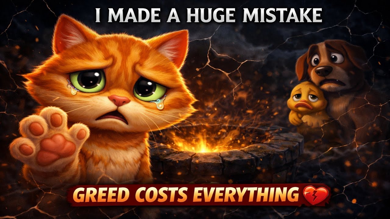 Greedy Cat REGRETS Wishing for Everything! 😿💔 | Emotional Pixar-Style Story