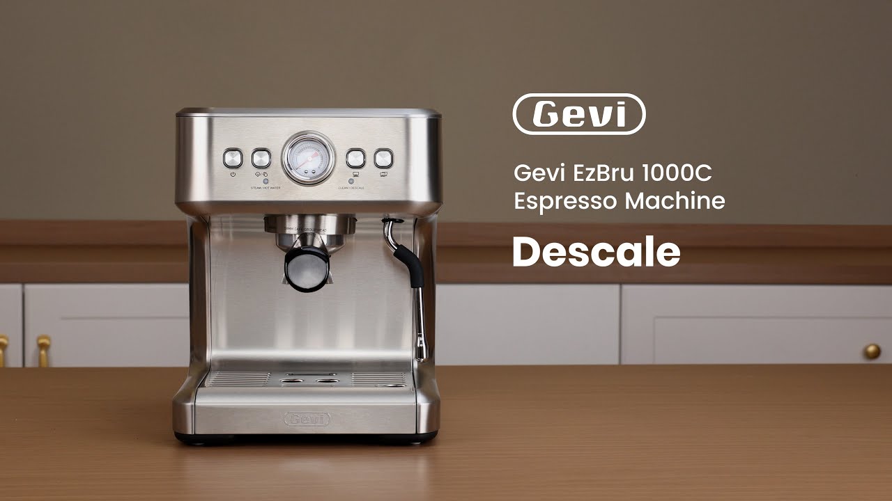 How to Descale Your Gevi EzBru 1000C Espresso Machine | Full Cleaning & Maintenance Guide