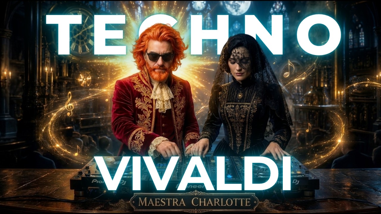 Deep Focus Techno | Vivaldi Four Seasons Classical Remix  | Maestra Charlotte