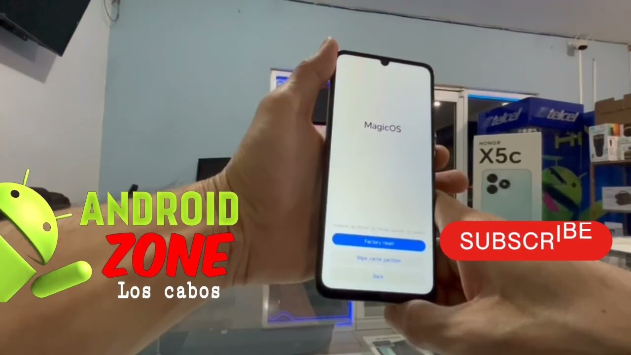 Formatear Honor X5C para quitar patron / Hard Reset 