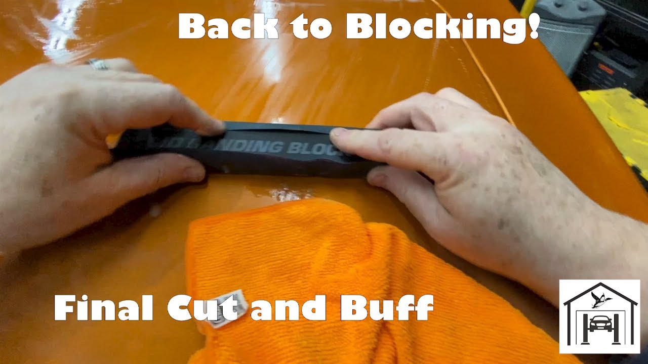 67 Firebird, Part 143, Cut and Buff Part A, De-Nib and Block Sanding