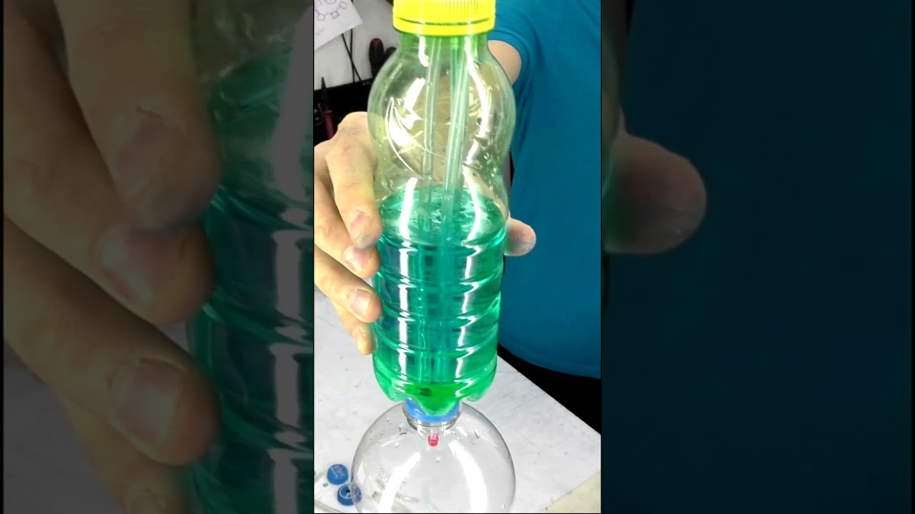 💦 Фонтан Герона как это работает как сделать Non Stop Herons fountain #Shorts #diy Игорь Белецкий