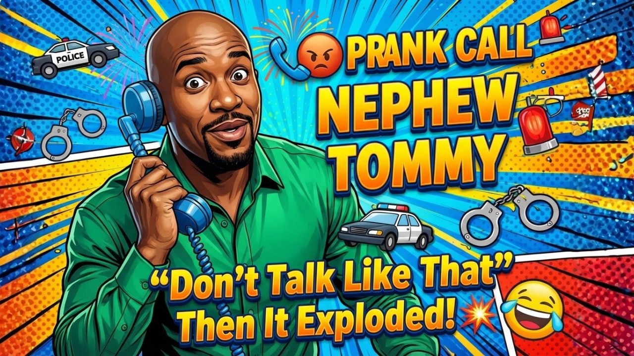 📞😡 PRANK CALL NEPHEW TOMMY | “Don’t Talk Like That” Then It Exploded! 💥